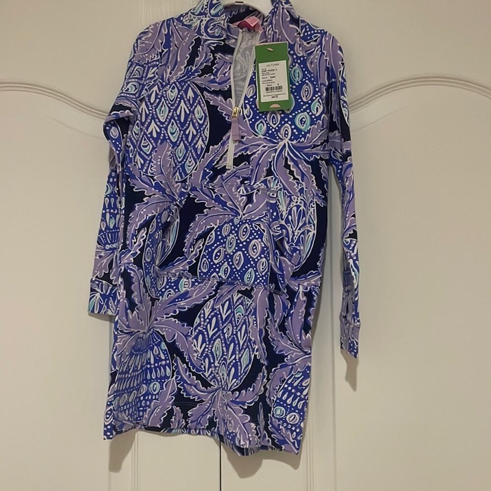 Lilly Pulitzer S 4/5  30461 mini skipper dress lilac verbena print